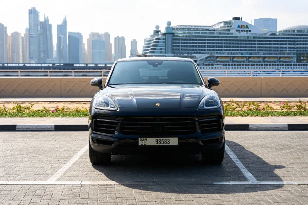 Porsche Cayenne coupe (Black), 2022