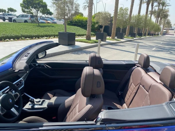 BMW 4 Series, 440i (أزرق), 2021