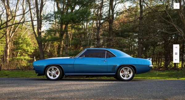 Chevrolet Camaro (Синий), 1969