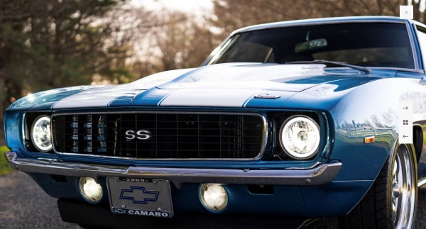 Chevrolet Camaro (Синий), 1969