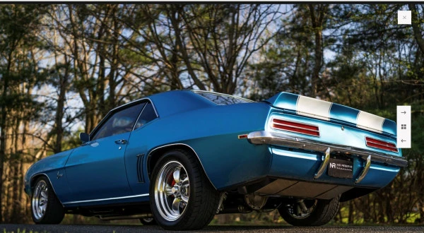 Chevrolet Camaro (Синий), 1969