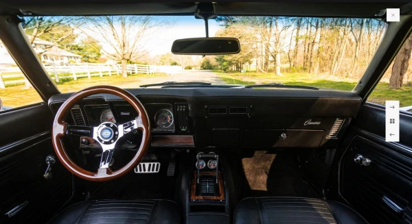 Chevrolet Camaro (Синий), 1969