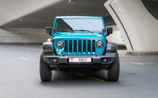 Jeep Wrangler Limited Sport Edition convertible (Blue), 2020