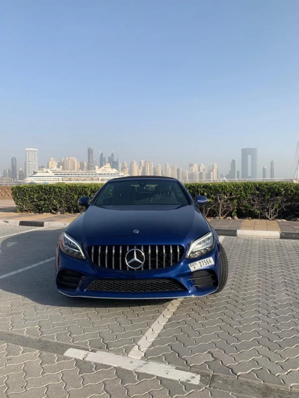 Mercedes C300 cabrio (Blau), 2019