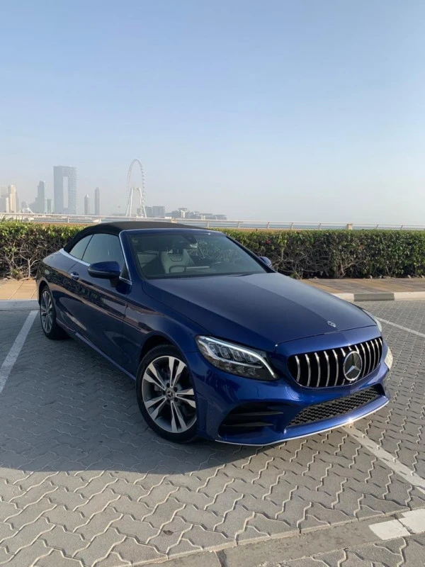 Mercedes C300 cabrio (Blau), 2019