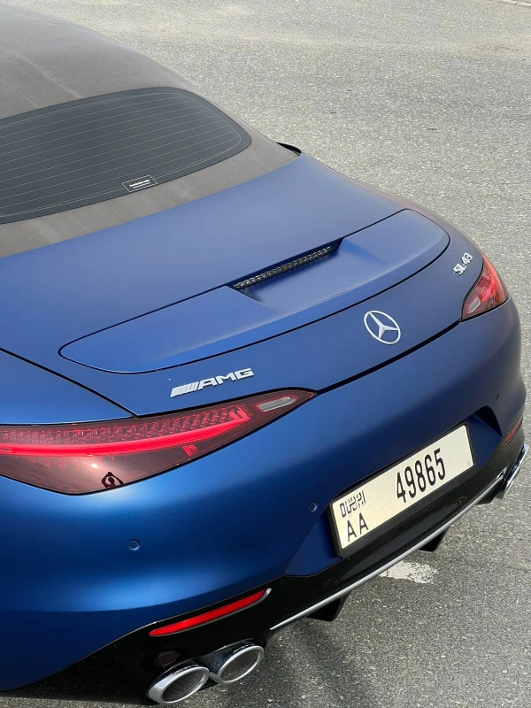 Mercedes SL 43 AMG (Blue), 2024