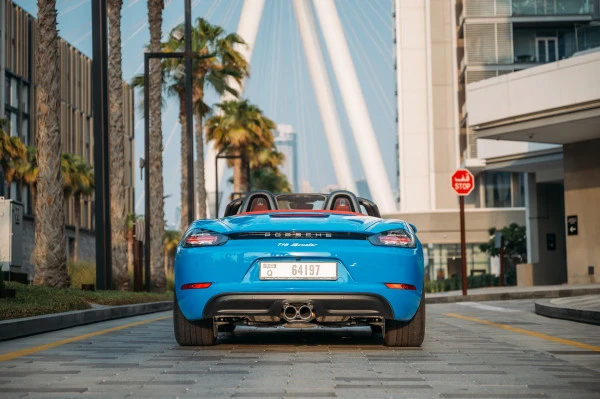 Porsche Boxster 718 Style Edition (Blue), 2023