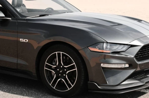 Ford Mustang cabrio V8 (Dunkelgrau), 2020