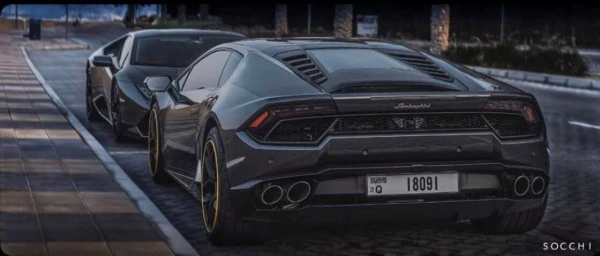 Lamborghini Huracan (Dark Grey), 2018