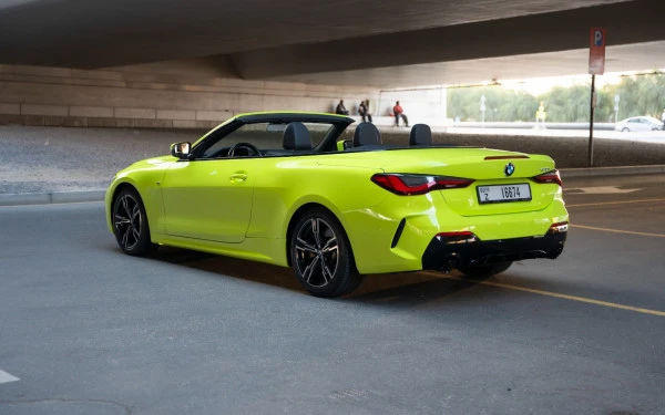 BMW 430i cabrio (Limonengrün), 2023
