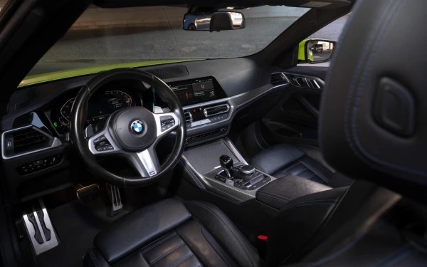 BMW 430i cabrio (Limonengrün), 2023