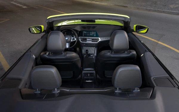 BMW 430i cabrio (Limonengrün), 2023