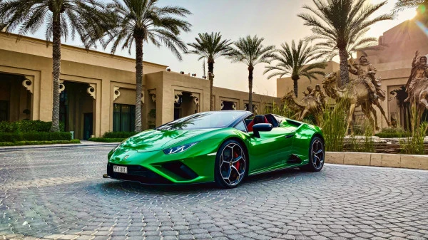 Lamborghini Evo Spyder (Зеленый), 2021
