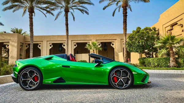 Lamborghini Evo Spyder (Зеленый), 2021