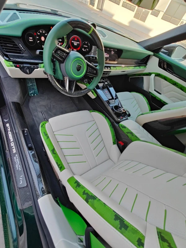 Porsche 911 Carrera Turbo S Top Car (Green), 2021