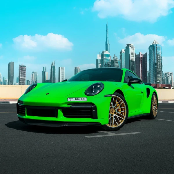 Porsche 911 Turbo (Green), 2021