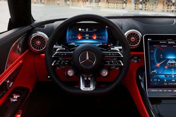 Mercedes SL63 AMG (Grau), 2023