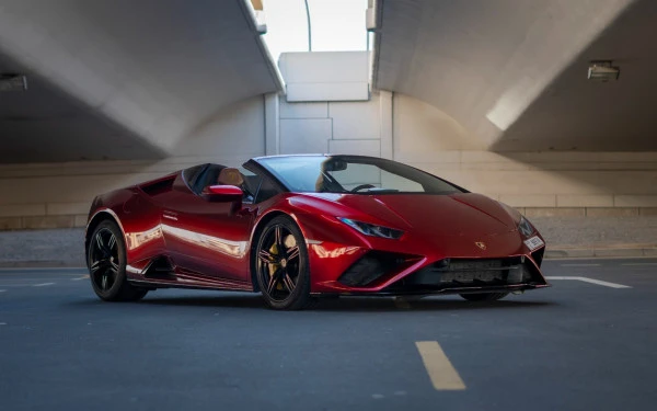 Lamborghini Huracan Evo Spyder (Maroon), 2023
