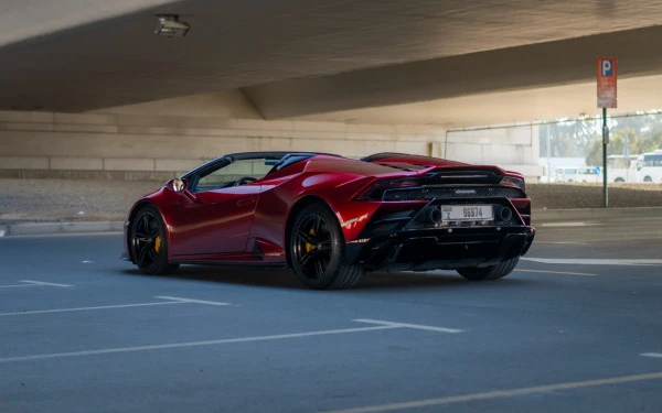 Lamborghini Huracan Evo Spyder (Maroon), 2023