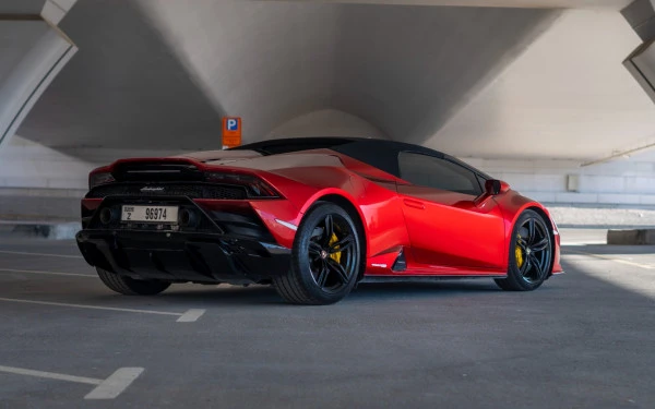 Lamborghini Huracan Evo Spyder (Maroon), 2023