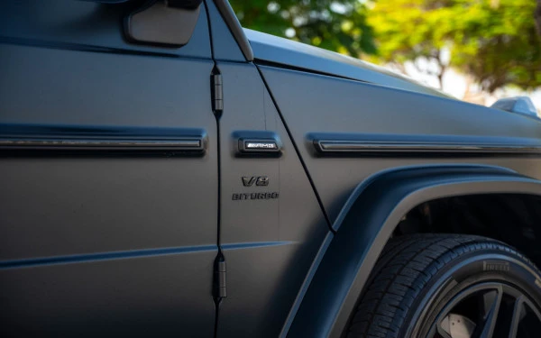 Mercedes G63 AMG (Матовый черный), 2022