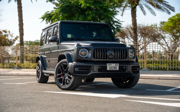 Mercedes G63 AMG (Матовый черный), 2022