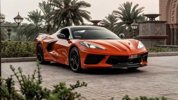 Chevrolet Corvette C8 Spyder (Orange), 2022