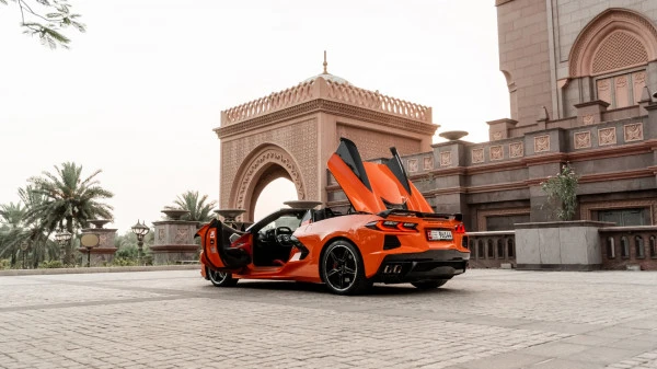 Chevrolet Corvette C8 Spyder (Orange), 2022