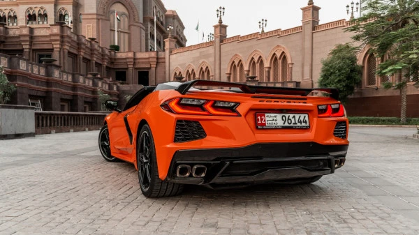 Chevrolet Corvette C8 Spyder (Orange), 2022
