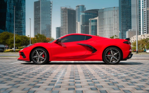 Chevrolet Corvette With Manual Retractable Roof (Red), 2022
