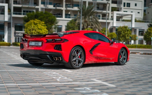 Chevrolet Corvette With Manual Retractable Roof (Red), 2022