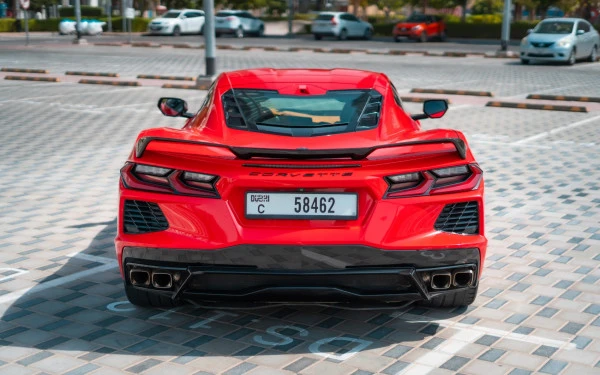 Chevrolet Corvette With Manual Retractable Roof (Red), 2022