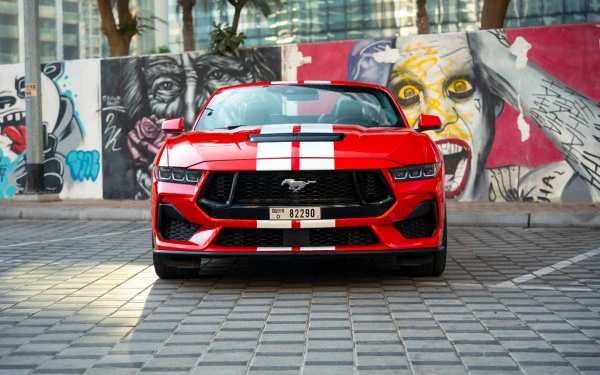 Ford Mustang cabrio (Red), 2023