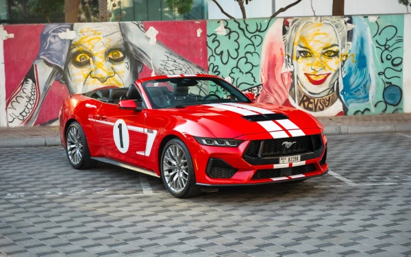 Ford Mustang cabrio (Red), 2023