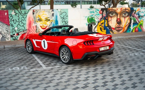 Ford Mustang cabrio (Red), 2023