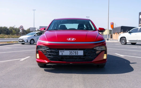 Hyundai Accent (Red), 2024