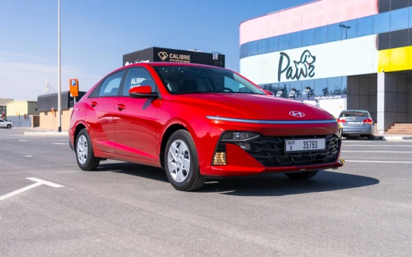 Hyundai Accent (Red), 2024
