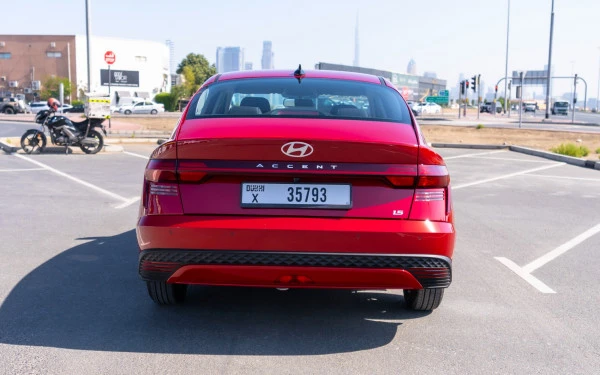Hyundai Accent (Red), 2024