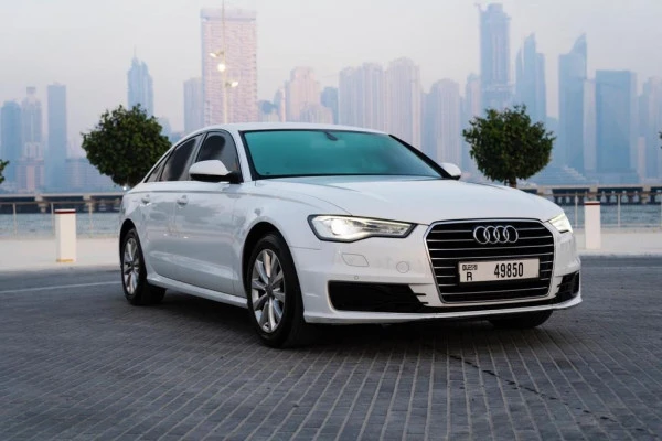Audi A6 (Белый), 2016