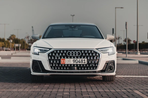 Audi A8 (White), 2022