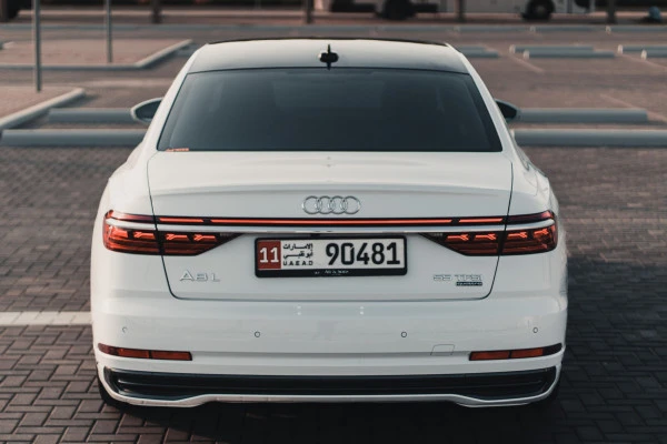 Audi A8 (White), 2022