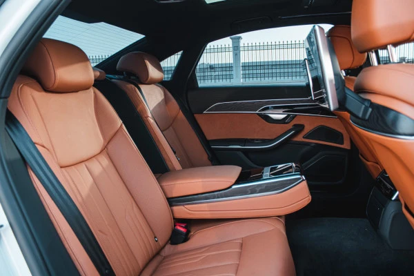 Audi A8 (White), 2022