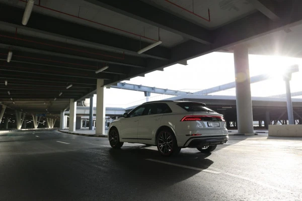 Audi Q8 55TFSI quattro (White), 2022