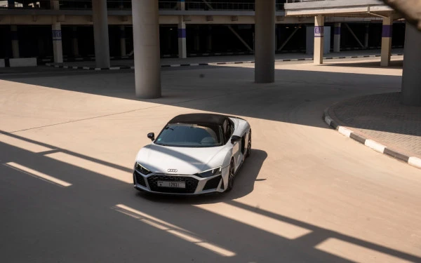 Audi R8 Spyder (Bianca), 2024