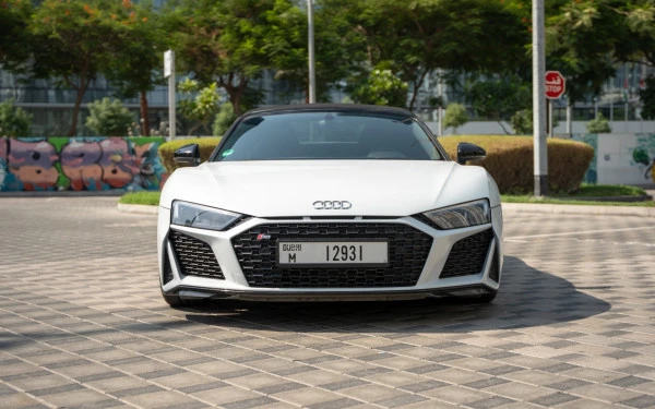 Audi R8 Spyder (Bianca), 2024