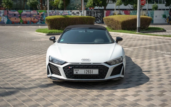 Audi R8 Spyder (Bianca), 2024