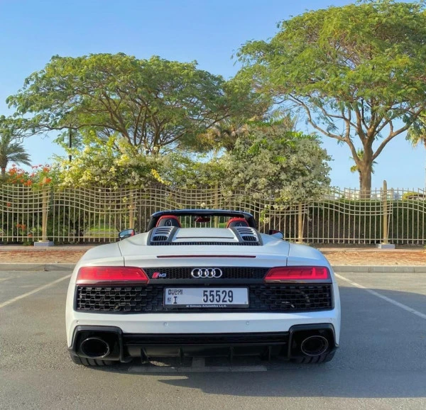 Audi R8 Spyder V10 (Weiß), 2021