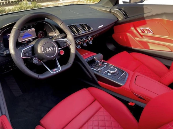 Audi R8 Spyder V10 (Weiß), 2021
