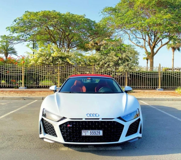 Audi R8 Spyder V10 (Weiß), 2021