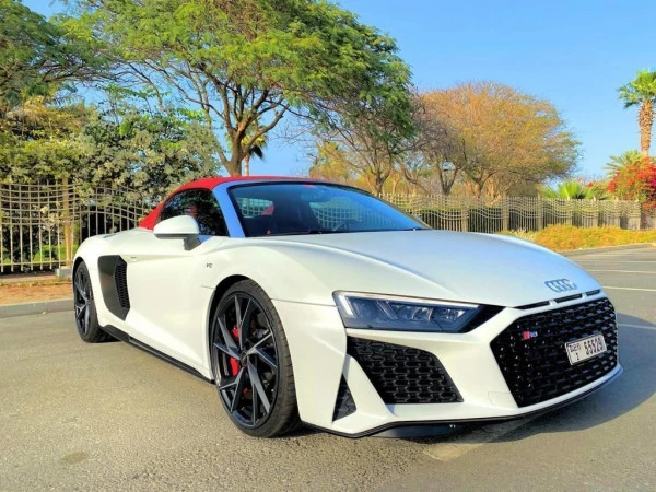 Audi R8 Spyder V10 (Weiß), 2021